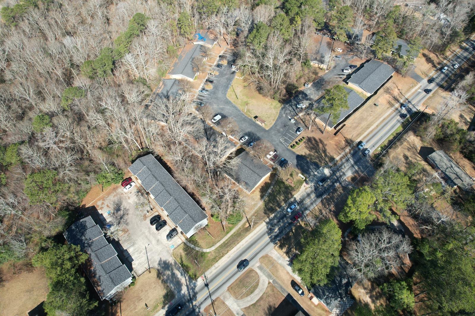 Aerial view of Magnolia Terrace in Macon, Georgia